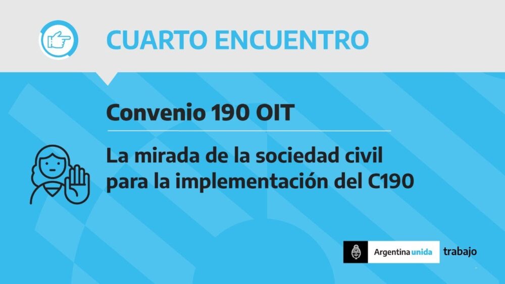 «La mirada de la sociedad civil para la implementación del Convenio OIT 190»